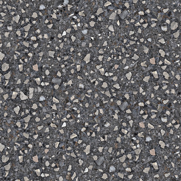 Плитка черные 60х60 PROGRES CERAMICA Black terrazzo арт. NR0379