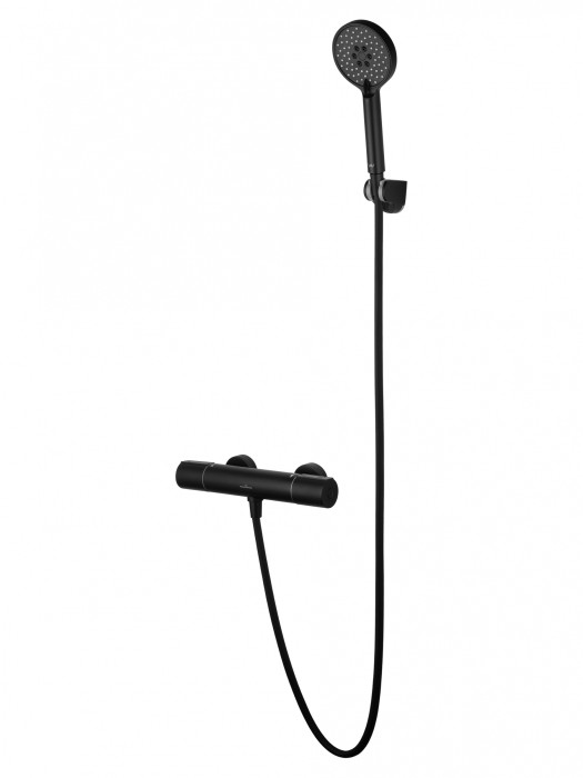 Смеситель для душа с термостатом, Wonzon &amp; Woghand Inn, WW-A2006-A-MB цвет: черный