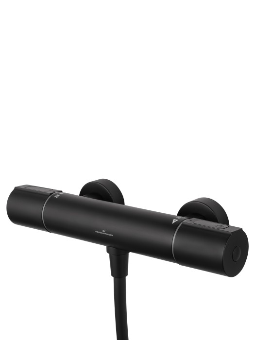 Смеситель для душа с термостатом, Wonzon & Woghand Inn, WW-A2006-A-MB цвет: черный