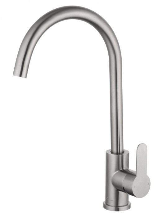 Смеситель для кухни, Wonzon &amp; Woghand, WW-AE4554-BS цвет: никель