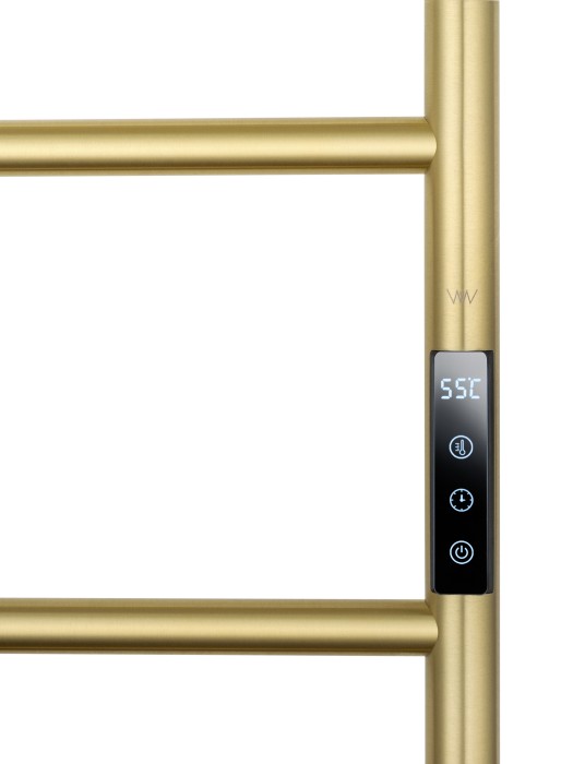 Полотенцесушитель электрический, Wonzon & Woghand Wismar, WW-AL202-BG цвет: золото