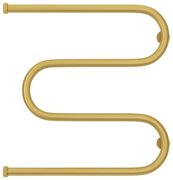 Сунержа Водяной полотенцесушитель 600x600, М-образный, 032-0007-6060 цвет: матовое золото