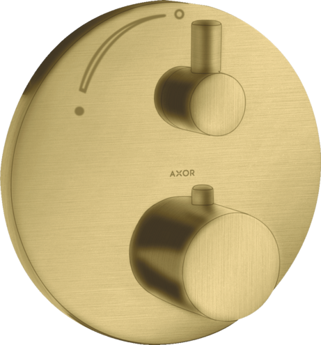 Термостат для душа Uno Axor, шлифованная медь арт. 38700950