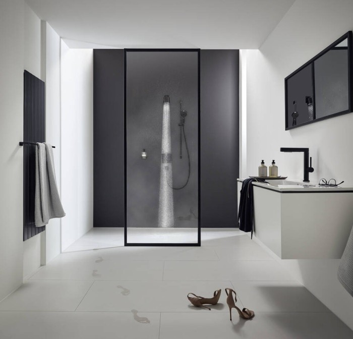 Верхний душ 105 coSmart+ Pulsify S Hansgrohe, хром арт. 24132000