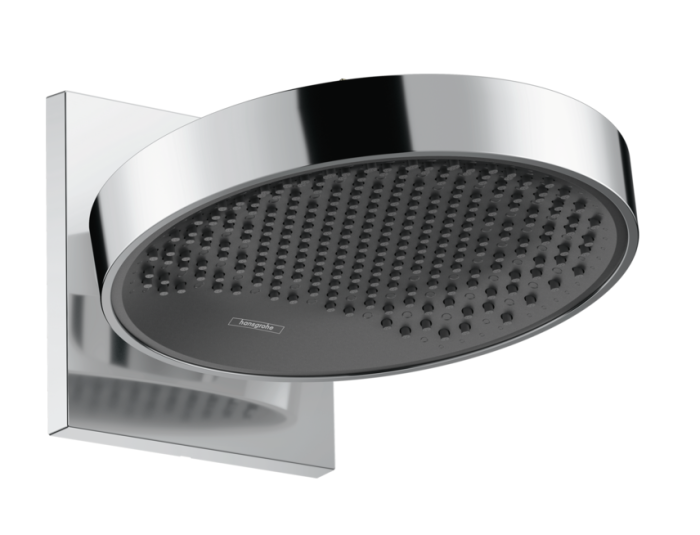 Верхний душ с настенным креплением Rainfinity Hansgrohe, хром арт. 26226000
