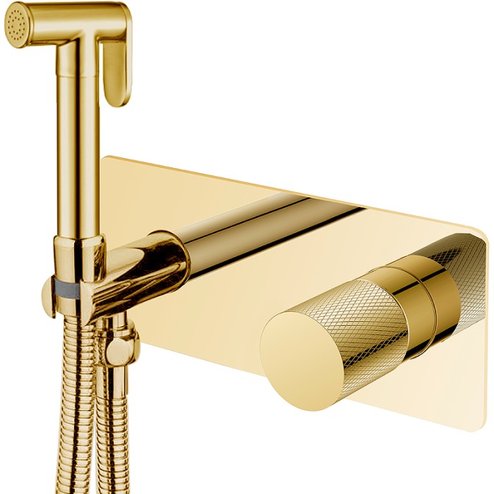 Гигиенический душ со смесителем, Gold touch gold, Stick Boheme 127-GG.2