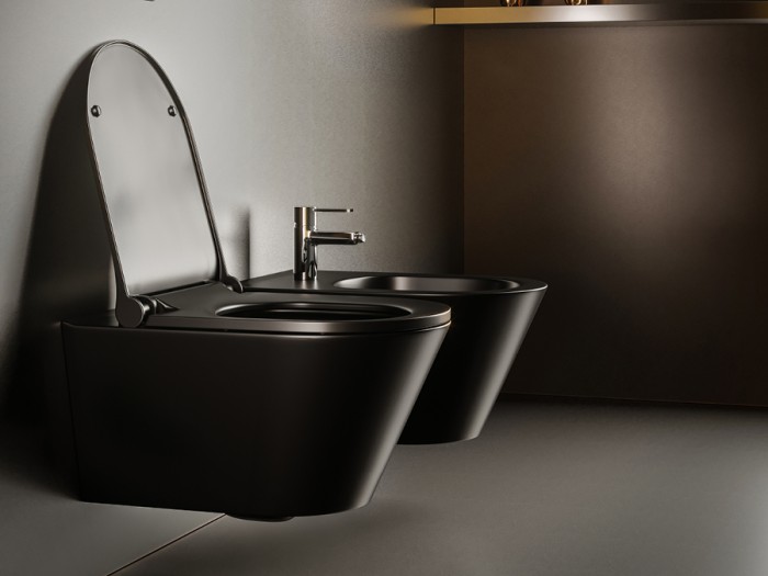 Биде подвесное, Avva Boheme 974-B, белое