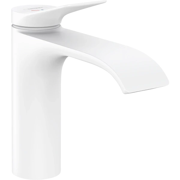 Смеситель для раковины CoolStart без сливного гарнитура, Hansgrohe Vivenis, белый арт. 75024700
