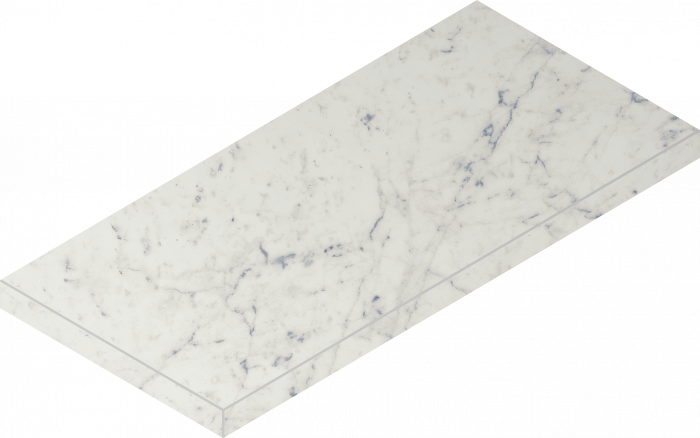 Ступень каррара угловая левая 33x60 Italon Шарм Экстра арт. 620070000987