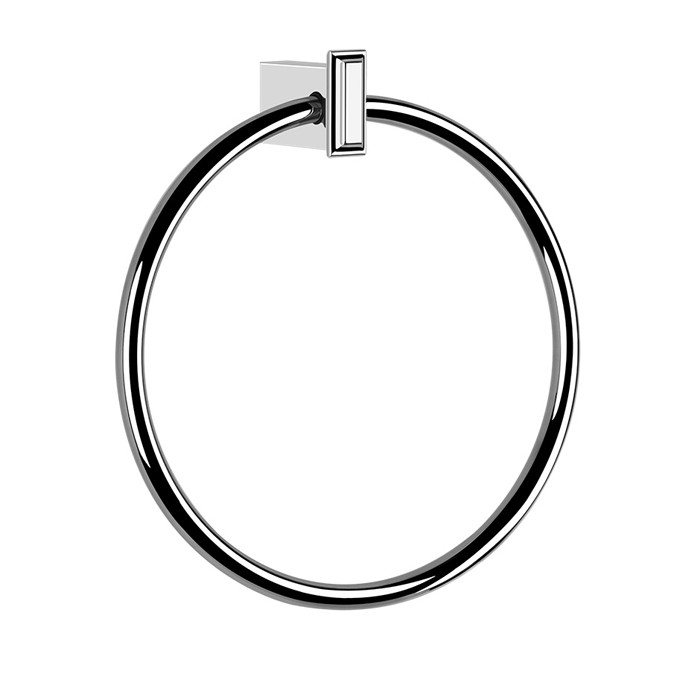 Полотенцедержатель "кольцо" 22см., подвесной, Gessi Eleganza, хром арт. 46509#031