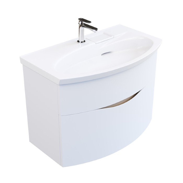 Тумба 80 см, Riva Kerama Marazzi, белый - RV.80\WHT.M