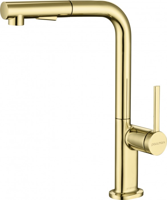 Смеситель для кухни  Paulmark NEO STARKE, золото - Ne214419-G