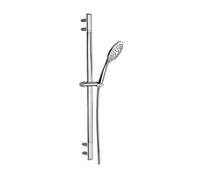 Душевая стойка с ручным душем и шлангом хром глянцевый, Remer Vanity, внешнего монтажа 317V315P3