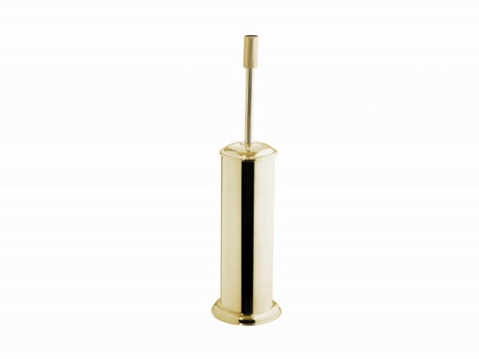 Ершик для унитаза, напольный металл black gold, Boheme Royal cristal - 10928-G-B