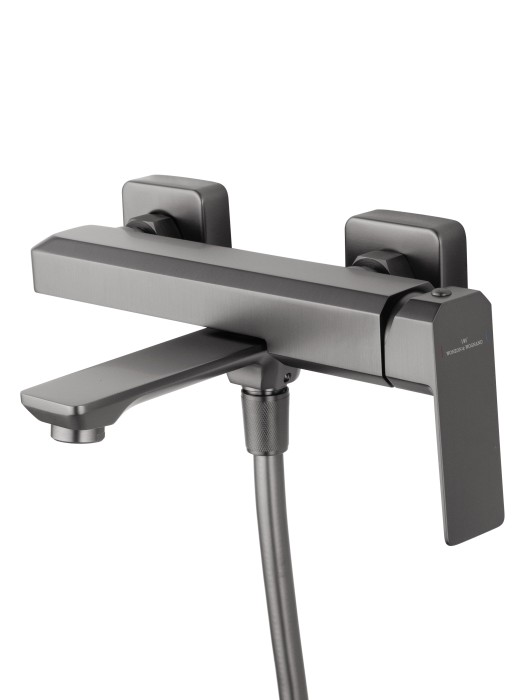Смеситель для ванны с душем, Wonzon & Woghand Diamond, WW-88639011-BGM цвет: графит