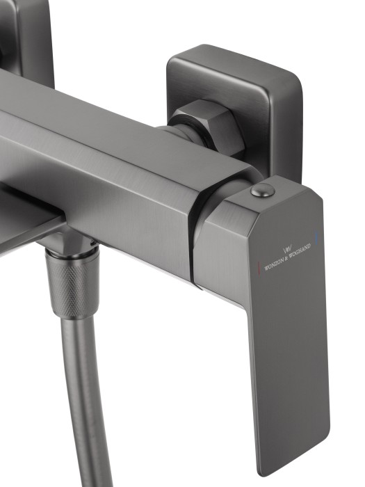 Смеситель для ванны с душем, Wonzon & Woghand Diamond, WW-88639011-BGM цвет: графит