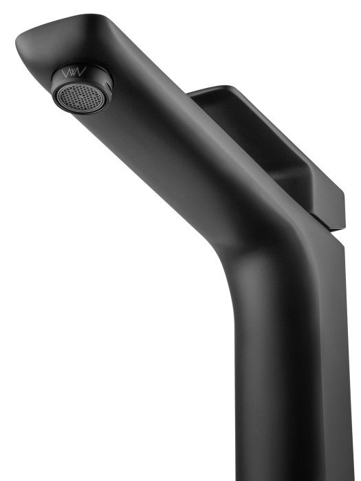 Смеситель для раковины высокий, Wonzon & Woghand Edge, WW-88239003-MB цвет: черный