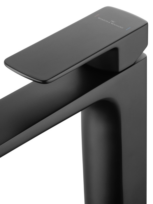 Смеситель для раковины высокий, Wonzon & Woghand Edge, WW-88239003-MB цвет: черный