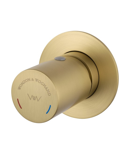 Смеситель для раковины встраиваемый, Wonzon & Woghand, WW-105-BG цвет: золото