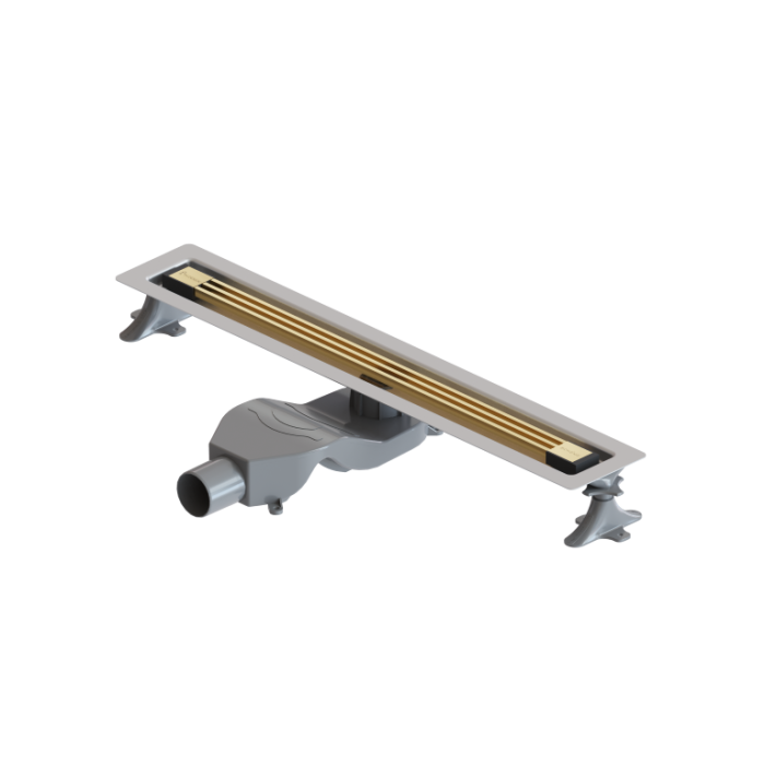 Душевой лоток b&t infinity 60см, нерж.Сталь gold, Boheme - 981-60-G