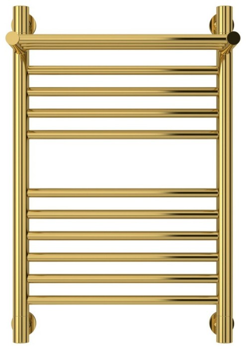 Сунержа Водяной полотенцесушитель 600x400, Богема+ с 1 полкой, 03-0223-6040 цвет: золото