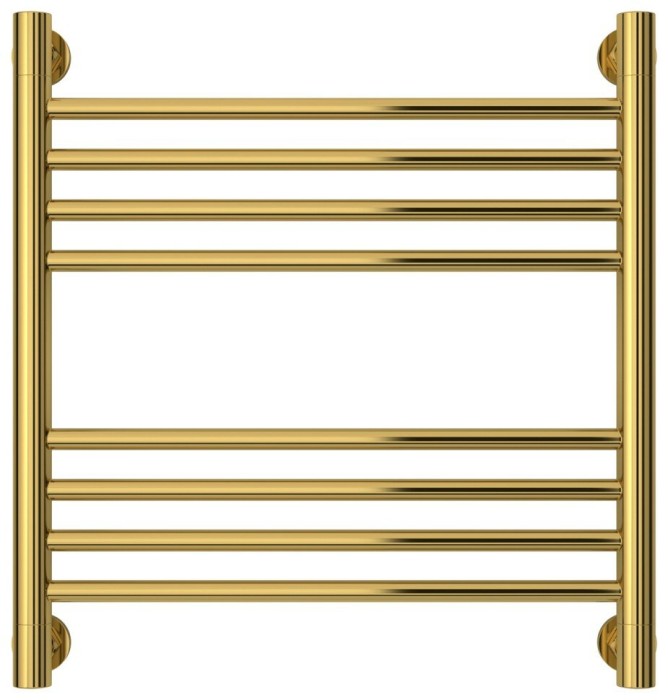 Сунержа Водяной полотенцесушитель 500x500, Богема+ прямая, 03-0220-5050 цвет: золото