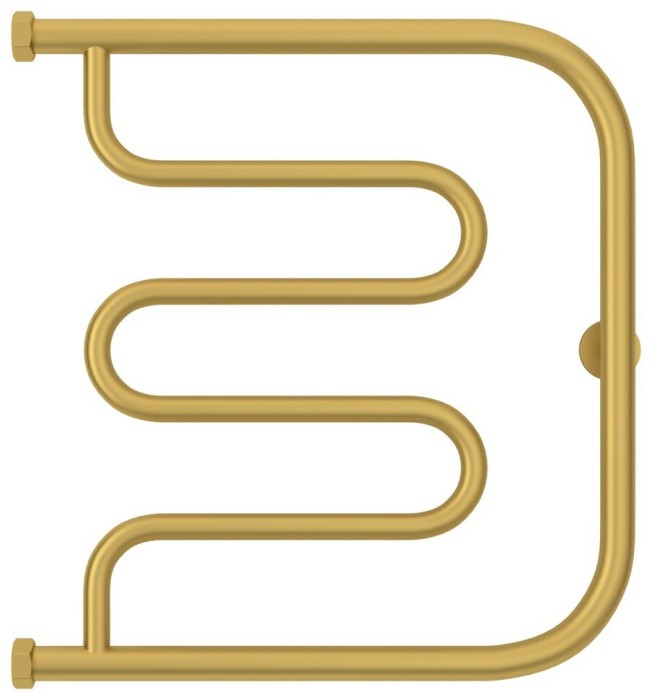 Сунержа Водяной полотенцесушитель 500x500, Лира, 032-0011-5050 цвет: матовое золото