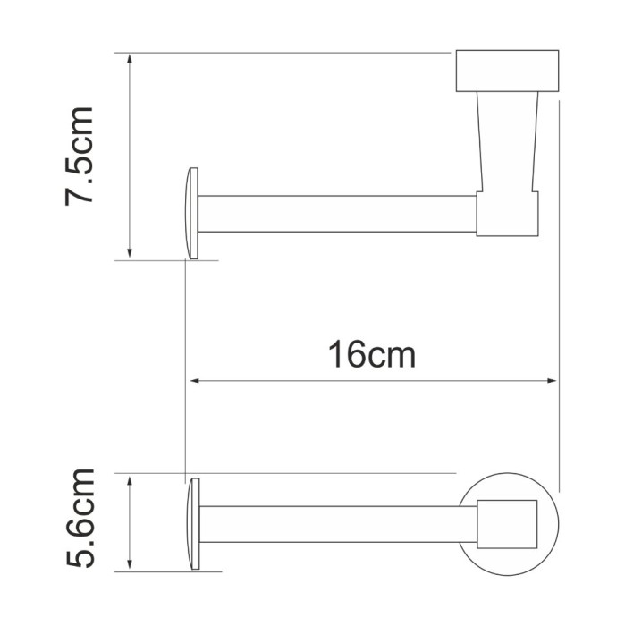 Держатель туалетной бумаги WasserKRAFT Isen K-4000 арт. K-4096