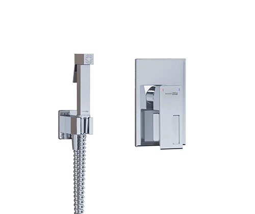 Встраиваемый комплект для биде со шлангом 100 см Alme 1500 WasserKRAFT арт. A15156