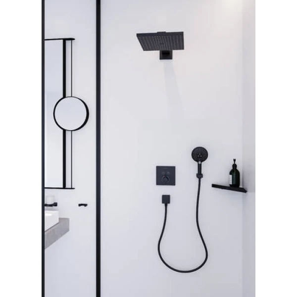 Термостат для душа скрытого монтажа на 2 потребителя, Hansgrohe ShowerSelect, черный арт. 15763670