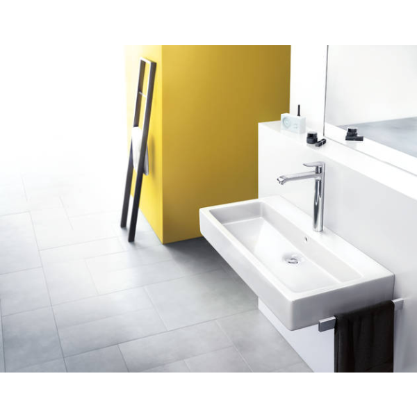 Смеситель для раковины со сливным гарнитуром, Hansgrohe Metris, хром арт. 31082000