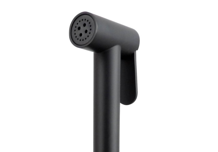 Комплект для гигиенического душа встроенный, Aquatek Вега, черный арт. AQ1019MB