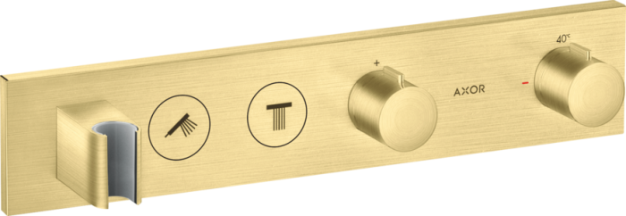 Термостат для душа ShowerSolutions Axor, полированное золото арт. 18355990