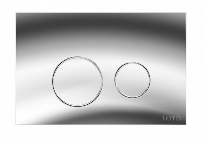 Кнопка смыва Lotis Freya L30723CR цвет хром