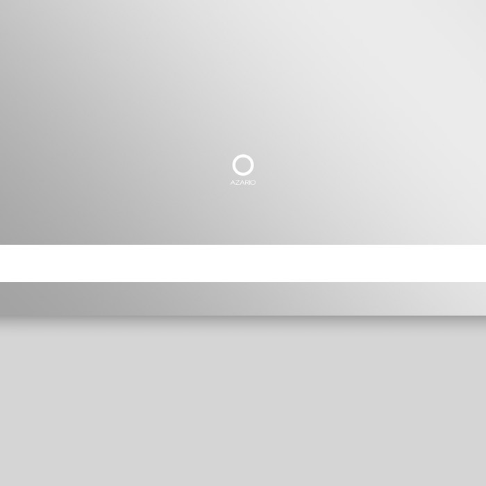 Зеркало 800х700 подсветка, сенсорный выключатель с функцией диммера, Azario Lotos - AZ-Z-044-1CS