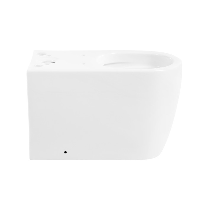 Чаша унитаза безободкового, P-trap BelBagno, глянцевый белый, Marino арт. BB105CPR