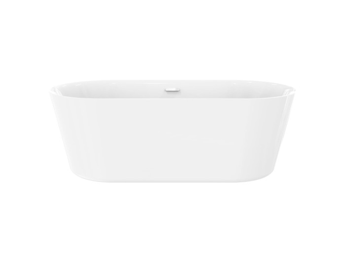 Акриловая ванна 148,5x79, отдельностоящая, овальная, BelBagno, белая арт. BB306-1485
