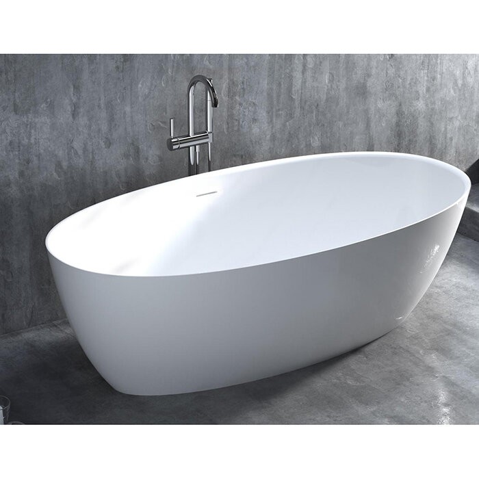 Ванна отдельностоящая 160x80, глянцевая, Salini ALDA арт. 101913G