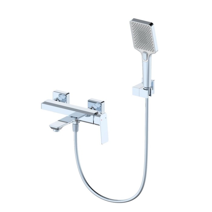 Смеситель для ванны с душем, Wonzon &amp; Woghand Diamond, WW-88639011-CR цвет: хром
