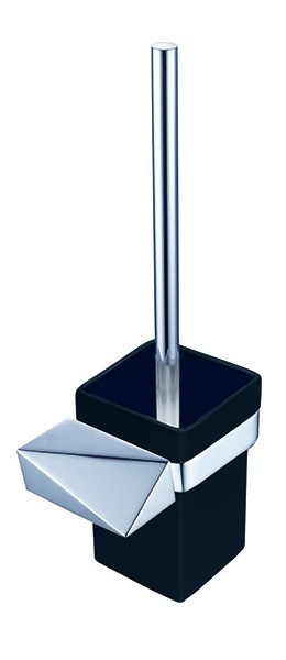 Ершик настенный chrome/black, Boheme New venturo - 10319-CR-B