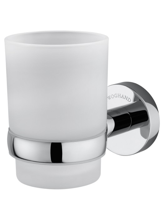 Стакан для зубных щеток с держателем, Wonzon &amp; Woghand Easy, WW-8121 цвет: хром