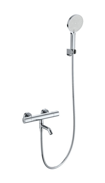 Смеситель для ванны с душем и термостатом, Wonzon &amp; Woghand Inn, WW-B3013-A1-CR цвет: хром