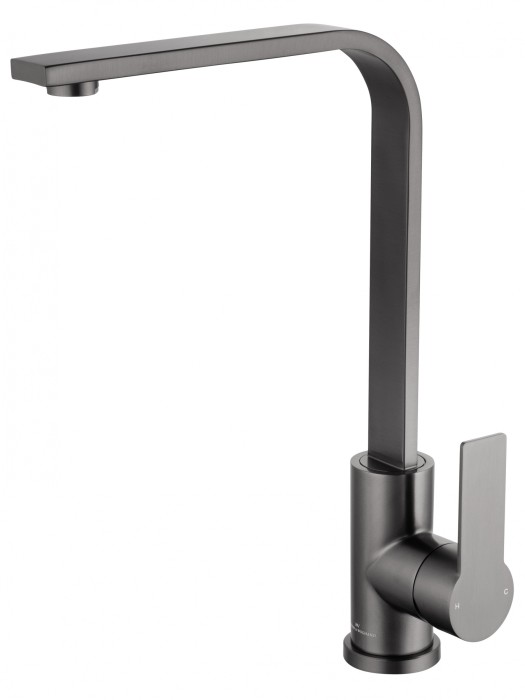 Смеситель для кухни, Wonzon &amp; Woghand, WW-AE4550-BGG цвет: графит