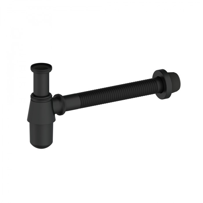 Сифон для раковины, Wonzon &amp; Woghand, WW-88SS102-MB цвет: черный