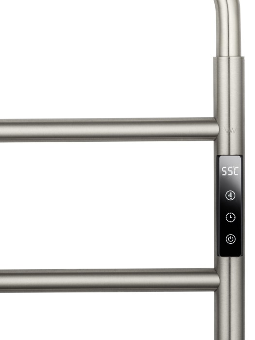 Полотенцесушитель электрический, Wonzon & Woghand Wismar, WW-AL202-BR цвет: никель