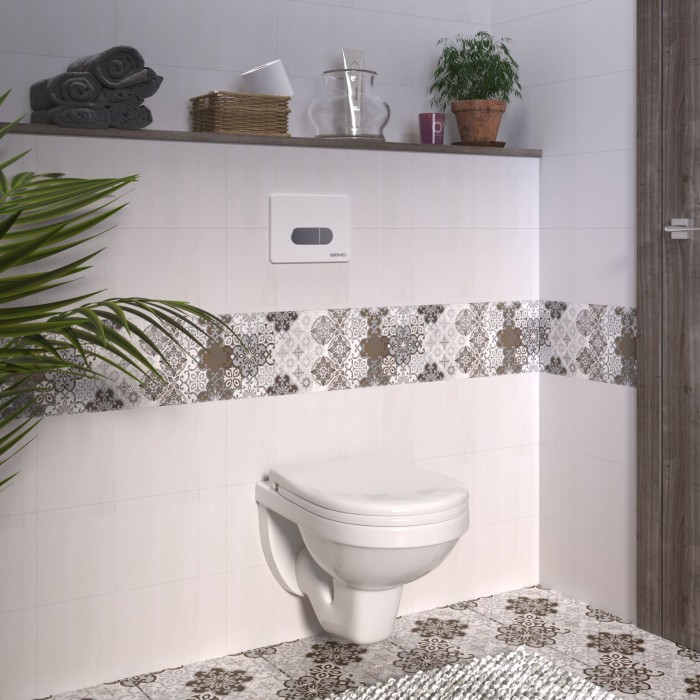 Комплект для монтажа подвесного унитаза Berges GAMMA: инсталляция NOVUM525, кнопка D7, унитаз с сиденьем Gamma микролифт, арт. 042419