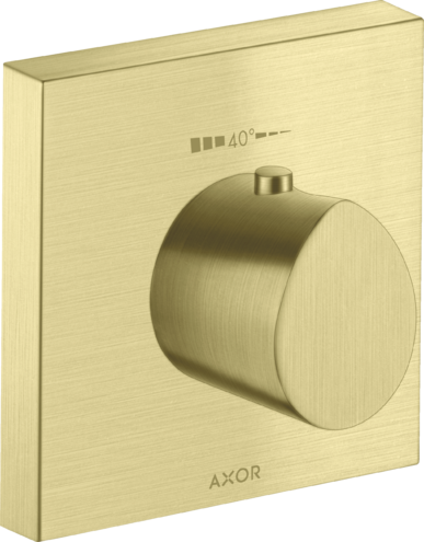 Термостат для душа Starck Organic Axor, шлифованная медь арт. 12712950