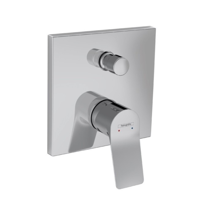 Смеситель для ванны скрытого монтажа, Hansgrohe Vivenis, хром арт. 75415000