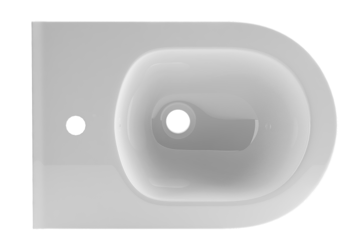 Биде подвесное, Avva Boheme 974-W, белое