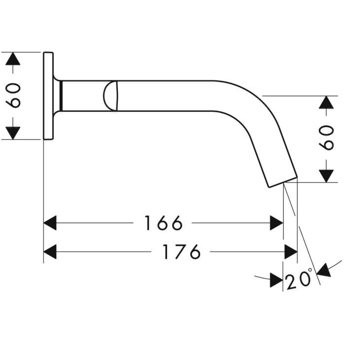 Смеситель для раковины Citterio M Axor, шлифованная бронза арт. 34313140